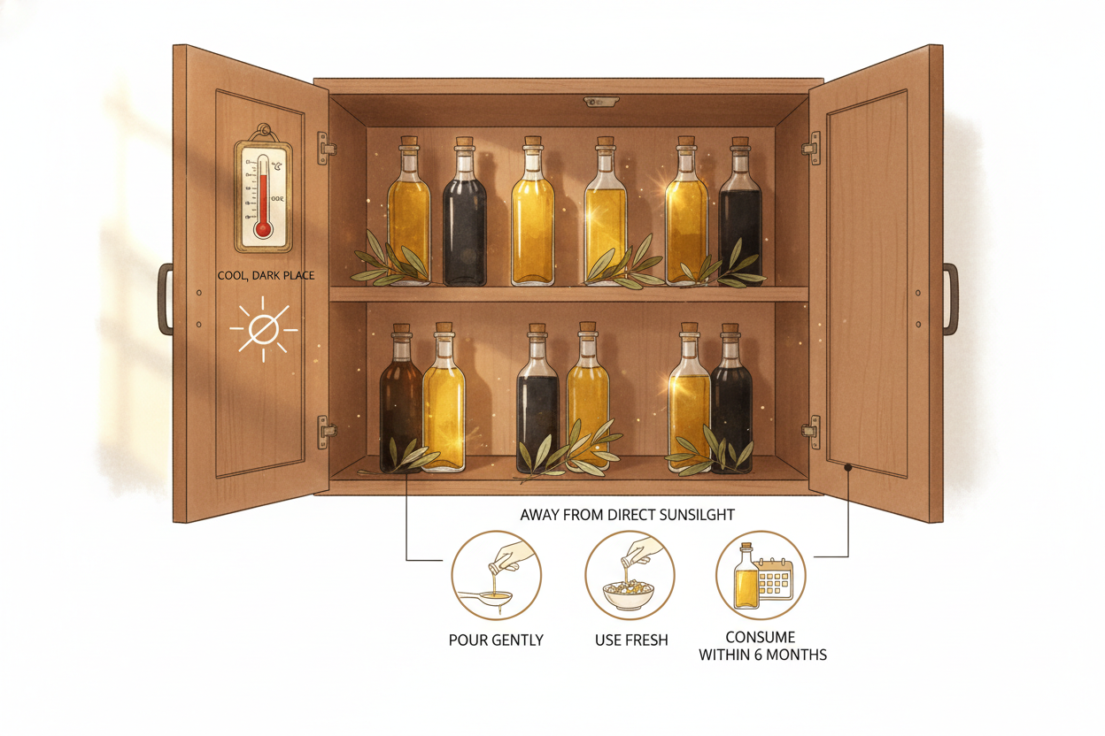 Usage & Storage Tips | Nakulya Cold Pressed Oils