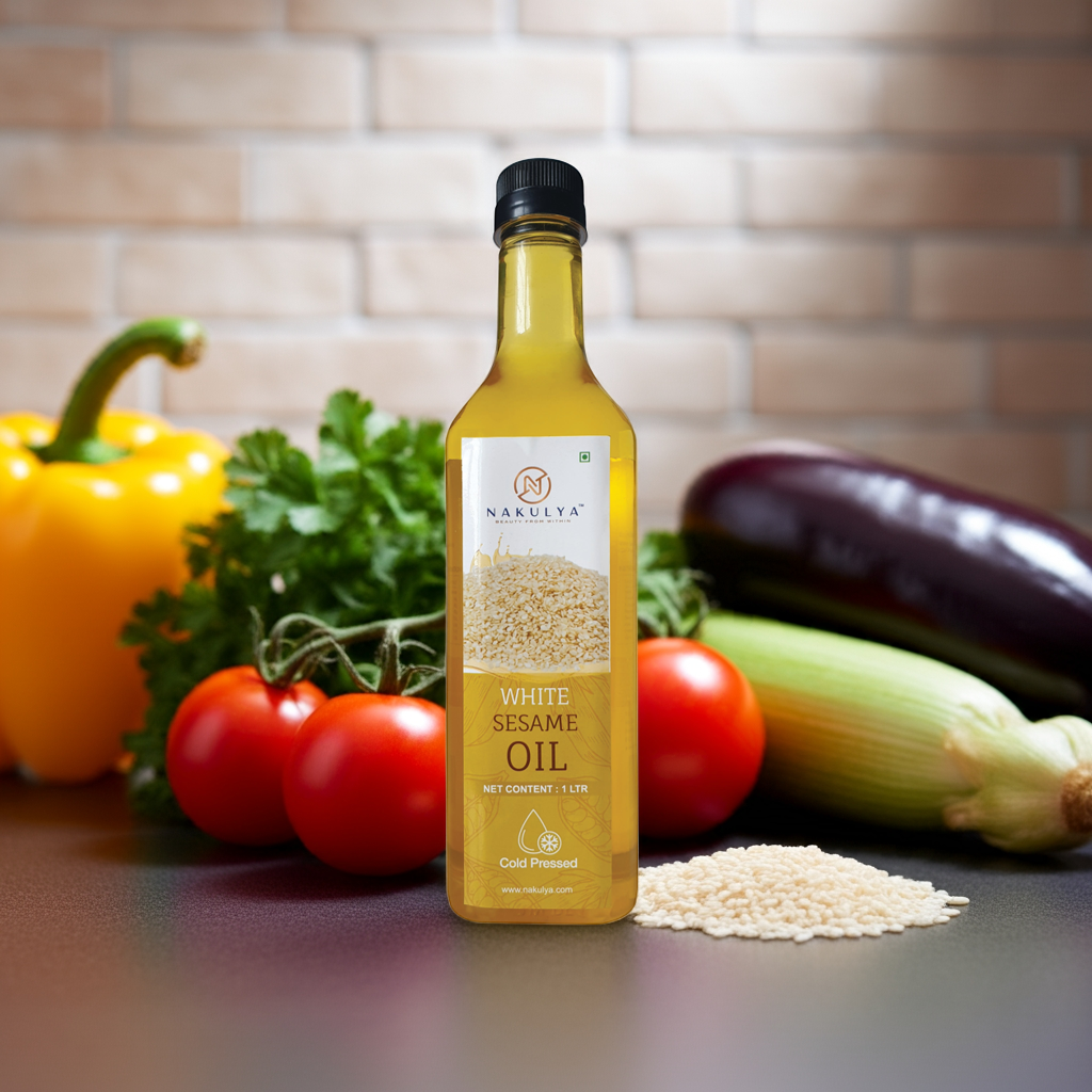 Cold Pressed Hulled Sesame Oil