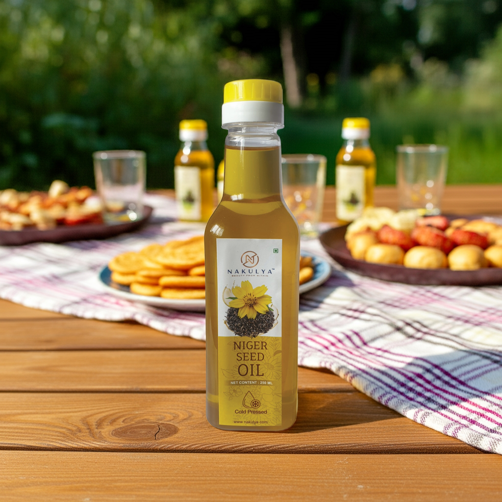 Cold Pressed Niger Seed Oil