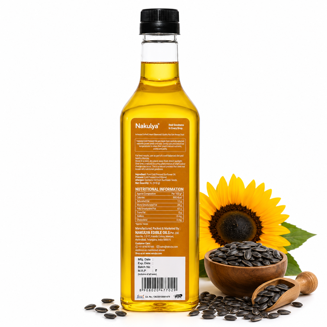 Cold Pressed Sunflower Oil