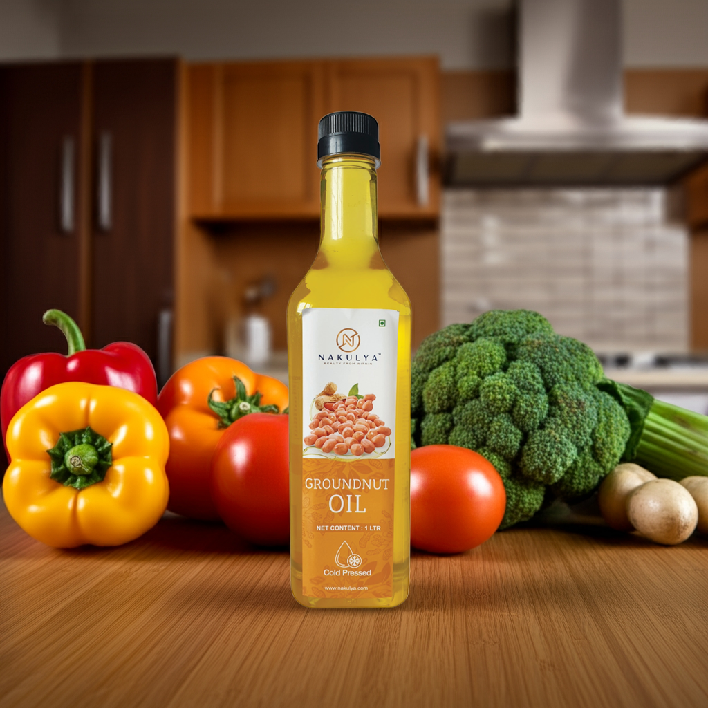 Cold Pressed Groundnut Oil