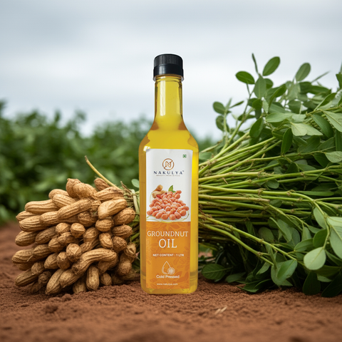 Cold Pressed Groundnut Oil