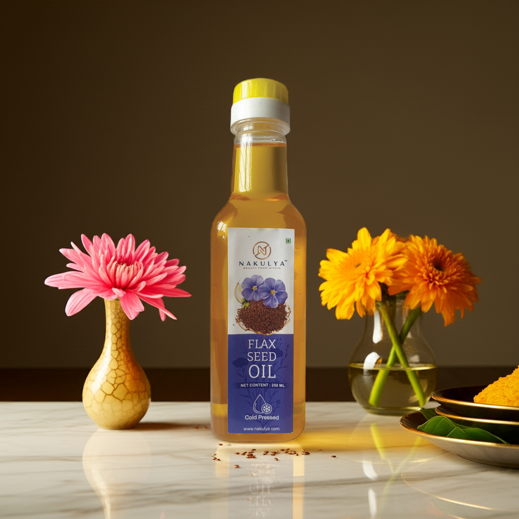 Cold Pressed Flax Seed Oil