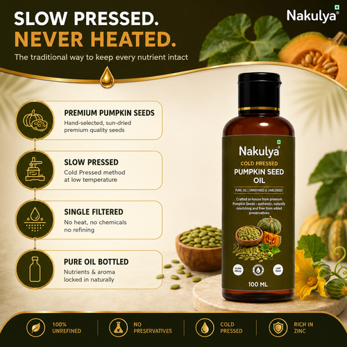 Cold Pressed Pumpkin Seed Oil