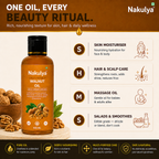 Nakulya Cold Pressed Walnut Oil, 100 ml, 100% Pure, Natural, Unrefined Edible Oil-6