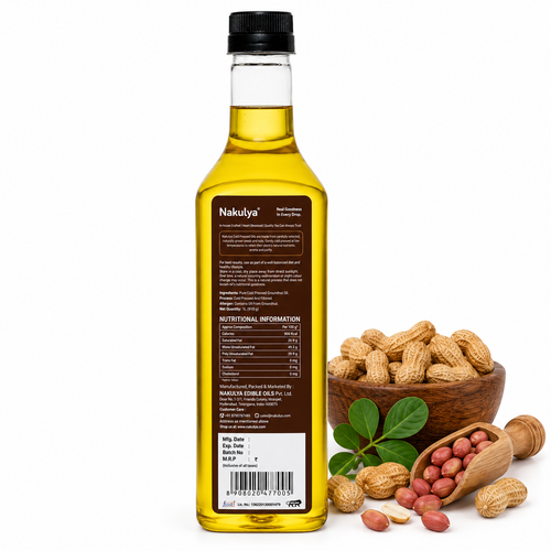 Cold Pressed Groundnut Oil