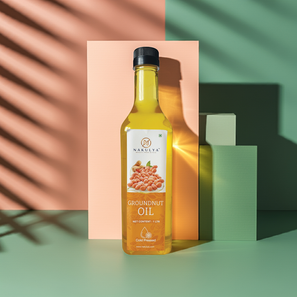 Cold Pressed Groundnut Oil